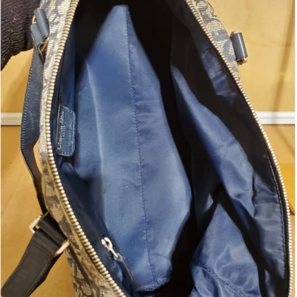 Authentic Christian Dior Trotter Shoulder Bag Diorissimo - Picture 3 of 10